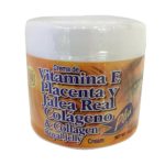 Crema Facial de vitamina E, placenta, jaléa real y colágeno / Facial Cream with collagen and royal jelly